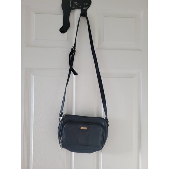 Handpainted Vintage Upcycled Abstract Bellezza  Purse - Picture 3 of 10